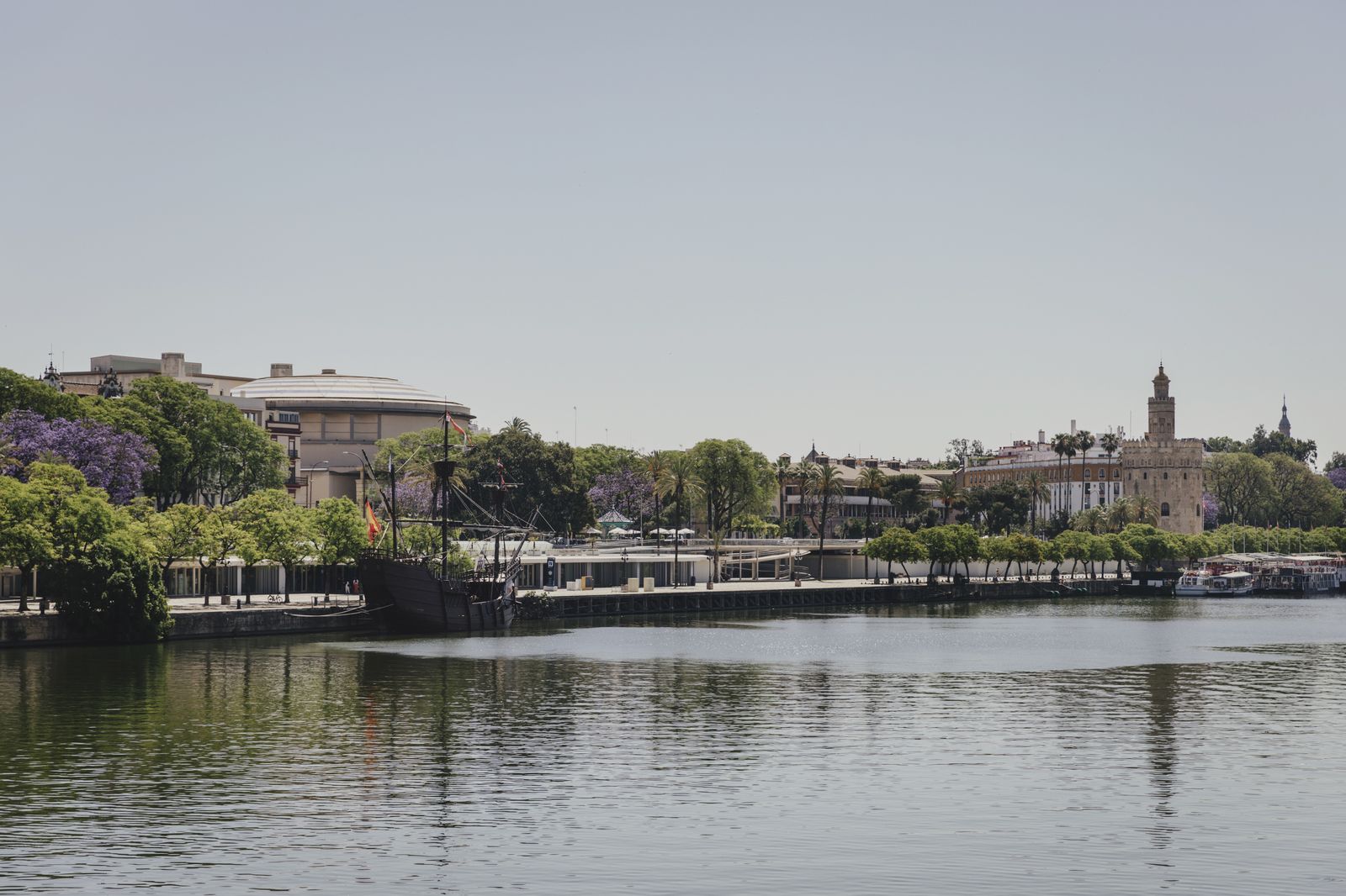 Los sevillanos podrán visitar la Nao Victoria 500 de manera gratuita hasta el jueves 29 de abril.