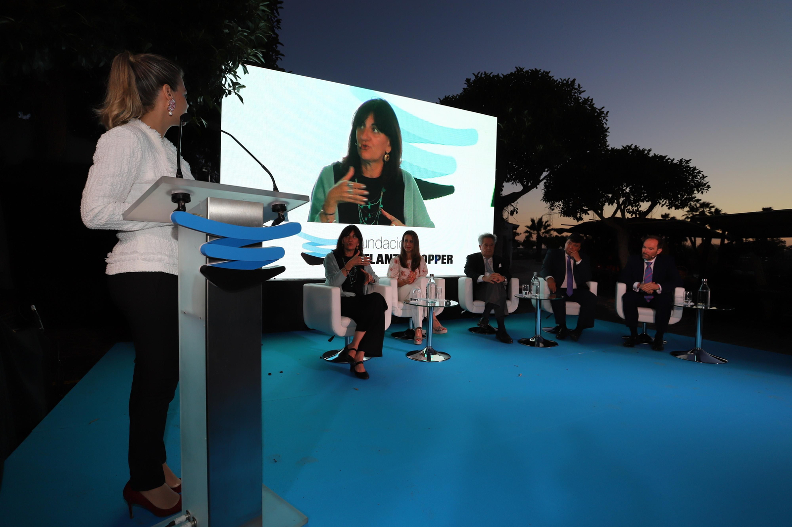 Imágenes de la mesa redonda del X aniversario de la Fundación Atlantic Copper