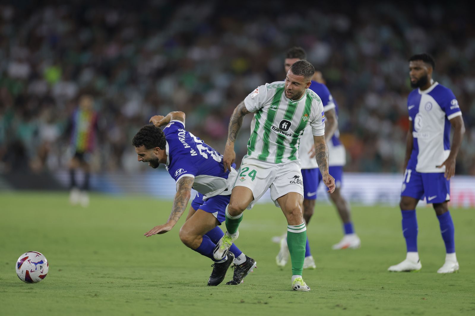 Las fotos del Betis-Atlético de Madrid