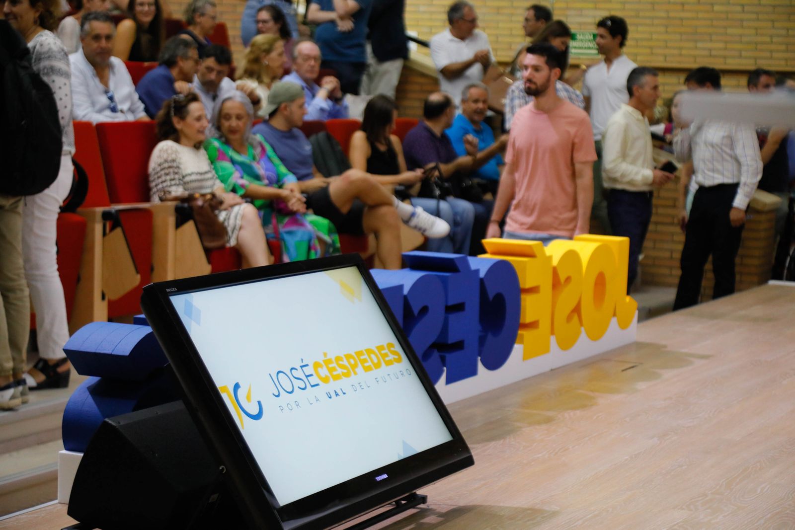 Inicio de la campaña electoral de José Céspedes como candidato a Rector de la Universidad de Almería-UAL