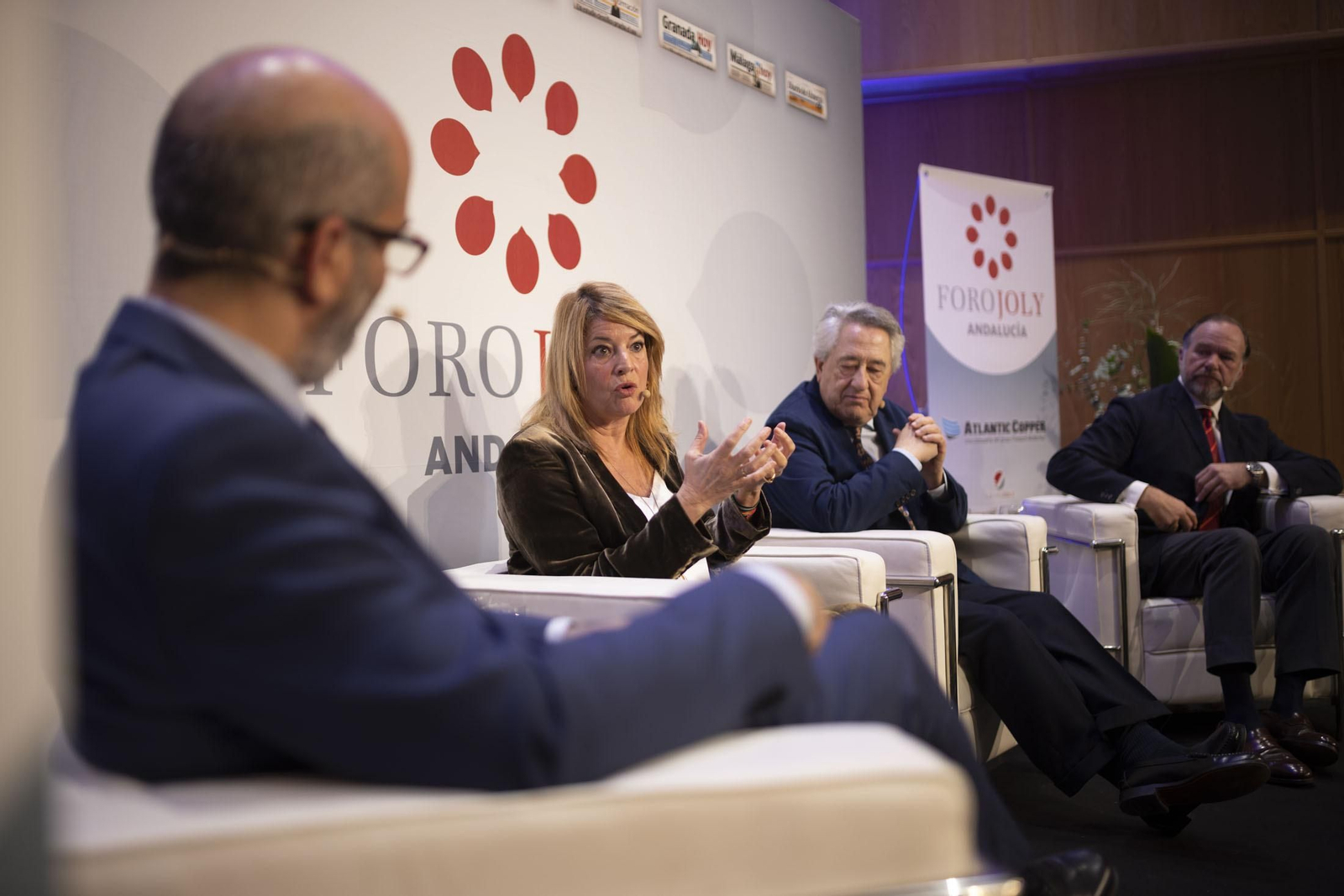 Imágenes del Foro Joly Andalucía Sostenibilidad en el Cluster portuario