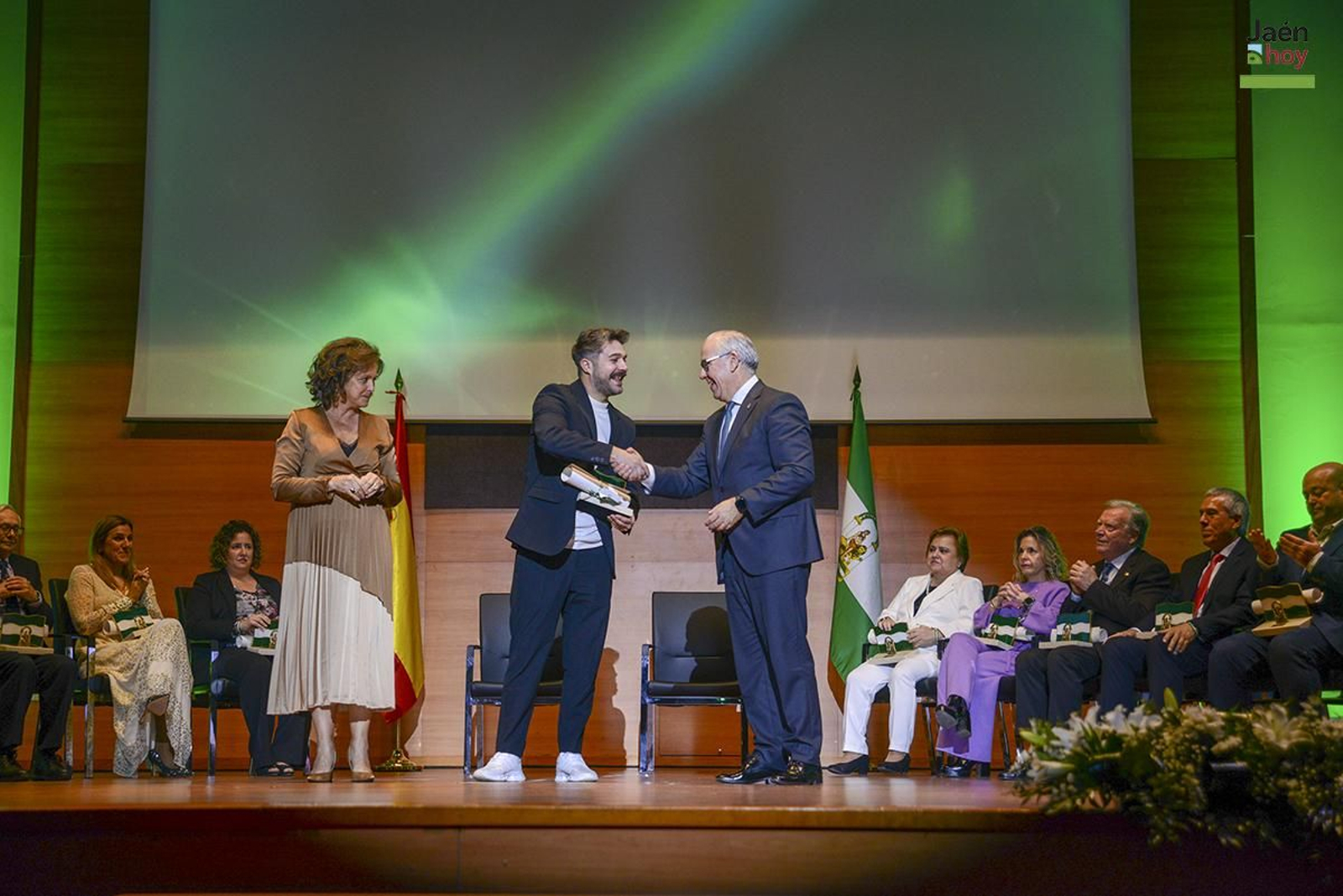 Así se ha vivido la entrega de las Banderas de Andalucía de la provincia de Jaén