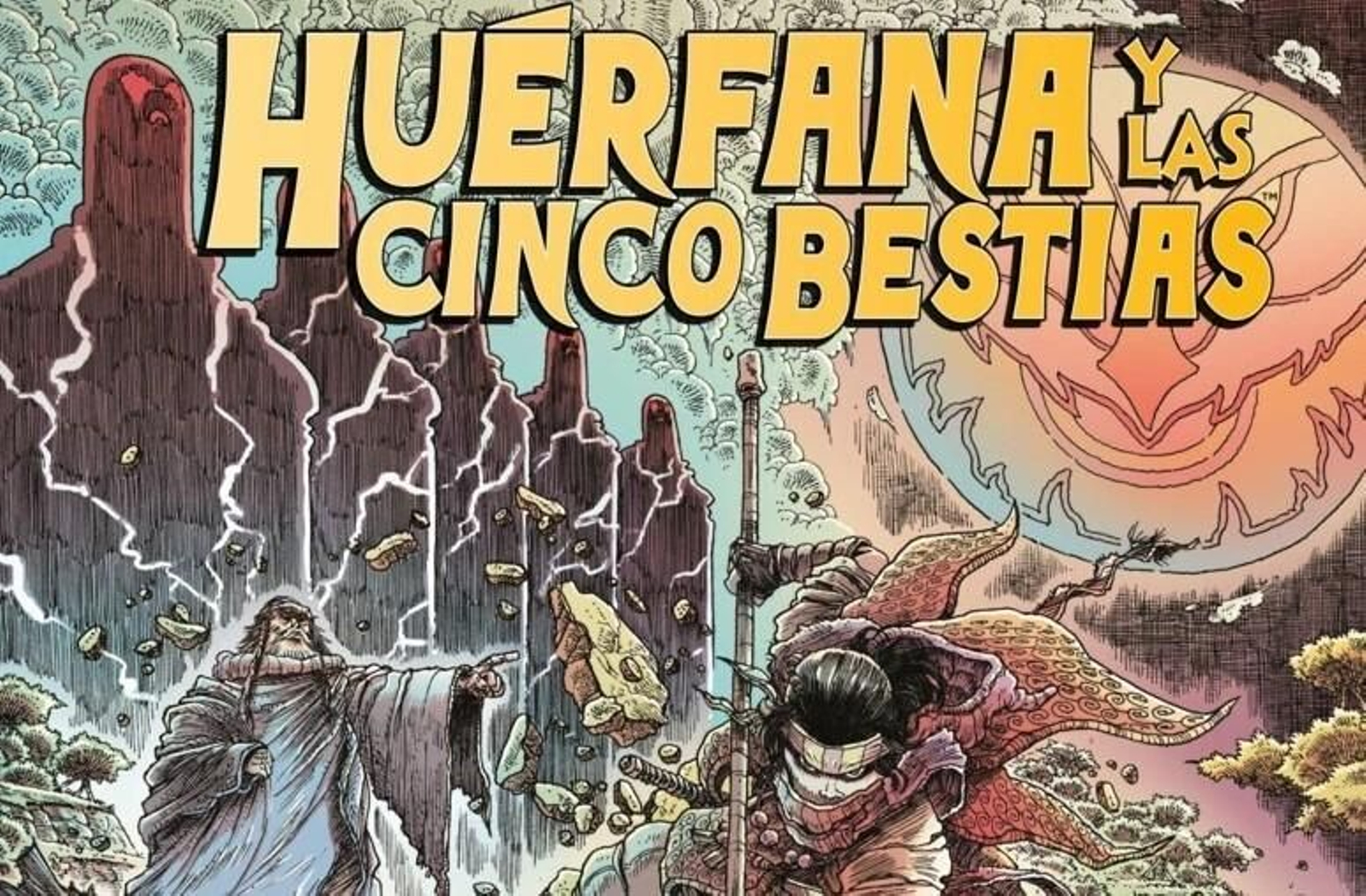 Detalle de la cabecera del cómic. Detalle de la cabecera del cómic.