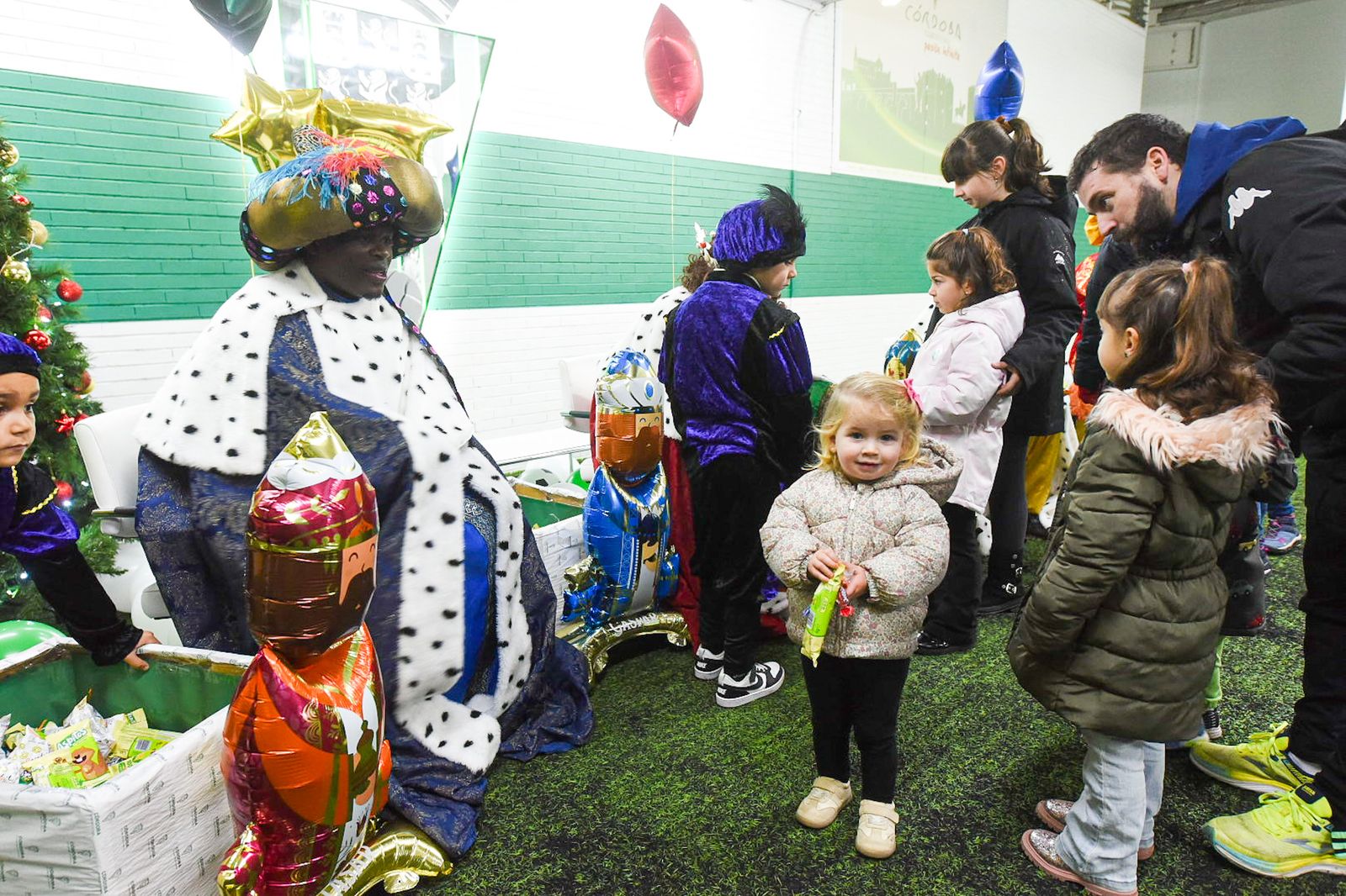 Las mejores fotos de la recepción del Córdoba CF a los Reyes Magos en El Arcángel