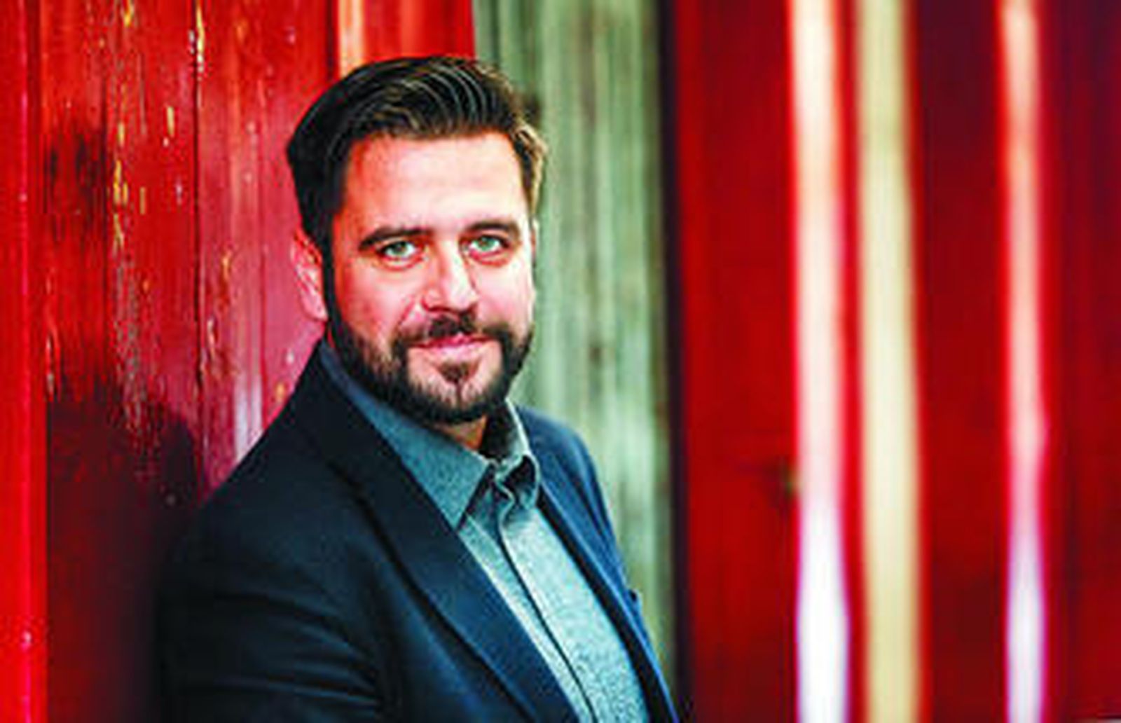 Fran González posa poco antes de realizar la entrevista.