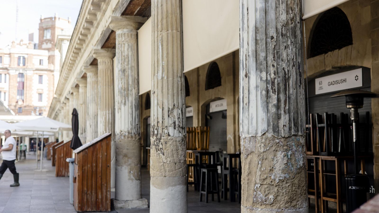 Imágenes del estado del mercado central