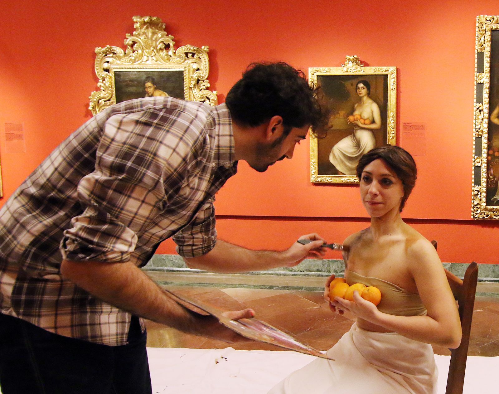 La Personalité recrea 'Naranjas y limones' en el Romero de Torres