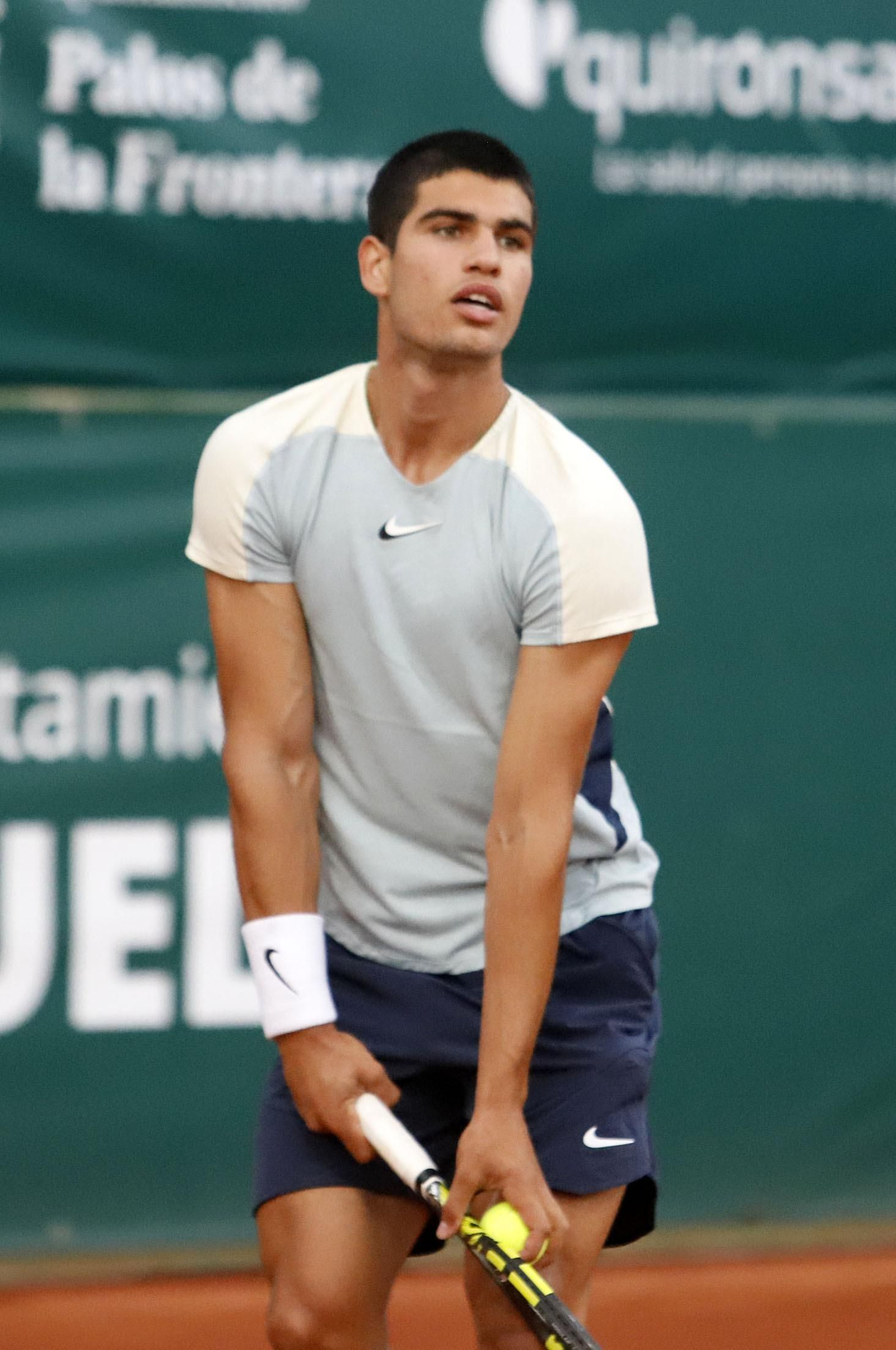 Copa del Rey de Tenis. Semifinal entre Carlos Alcaraz y Pablo Andújar