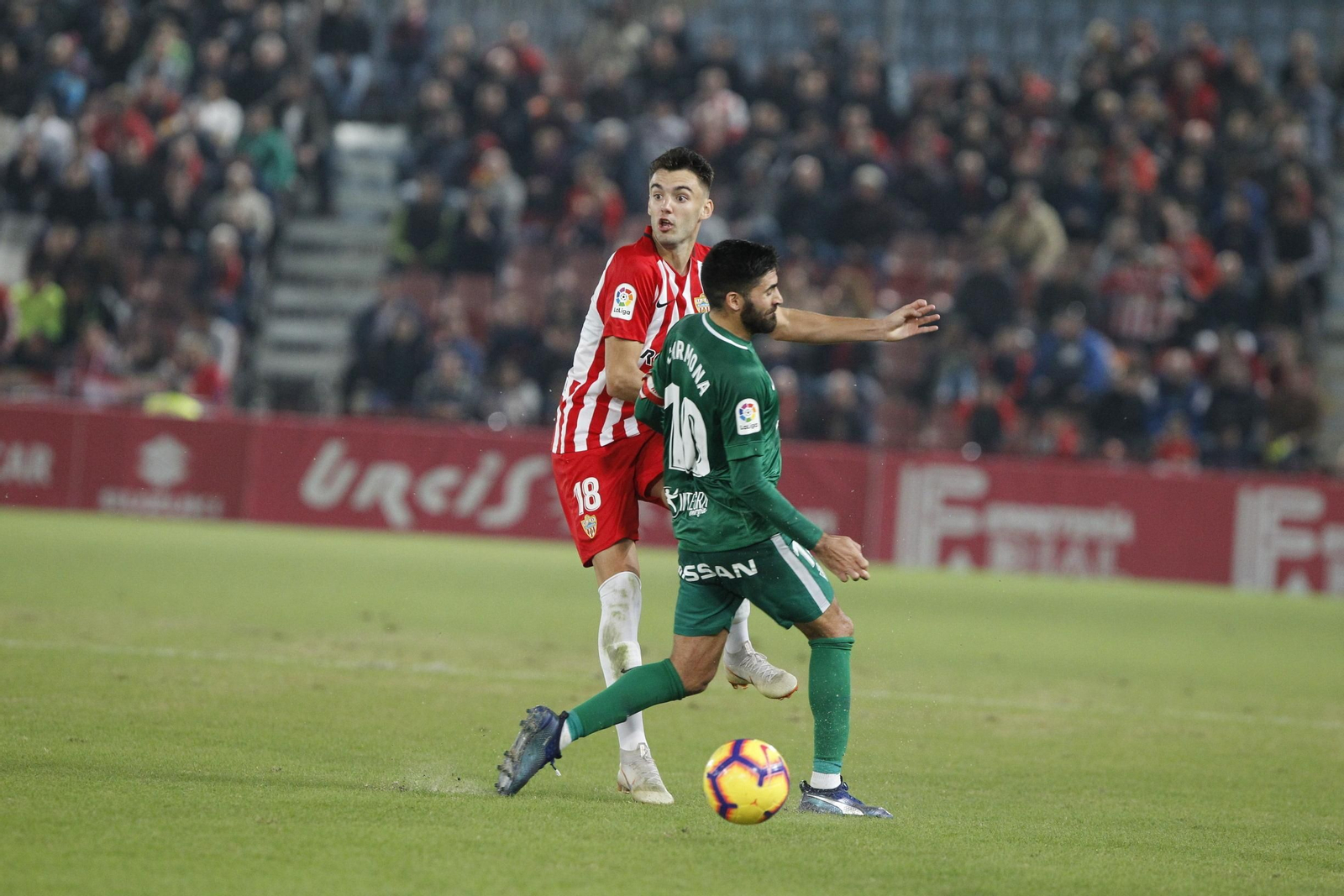 El UD Almería-Sporting de Gijón, en imágenes