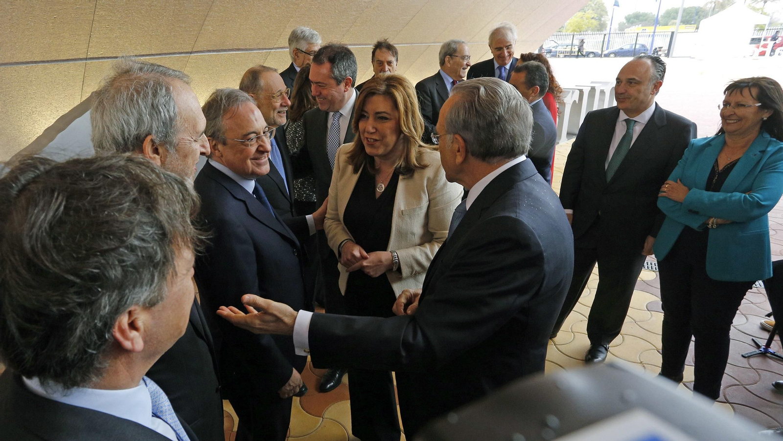 La inauguración del Caixafórum Sevilla