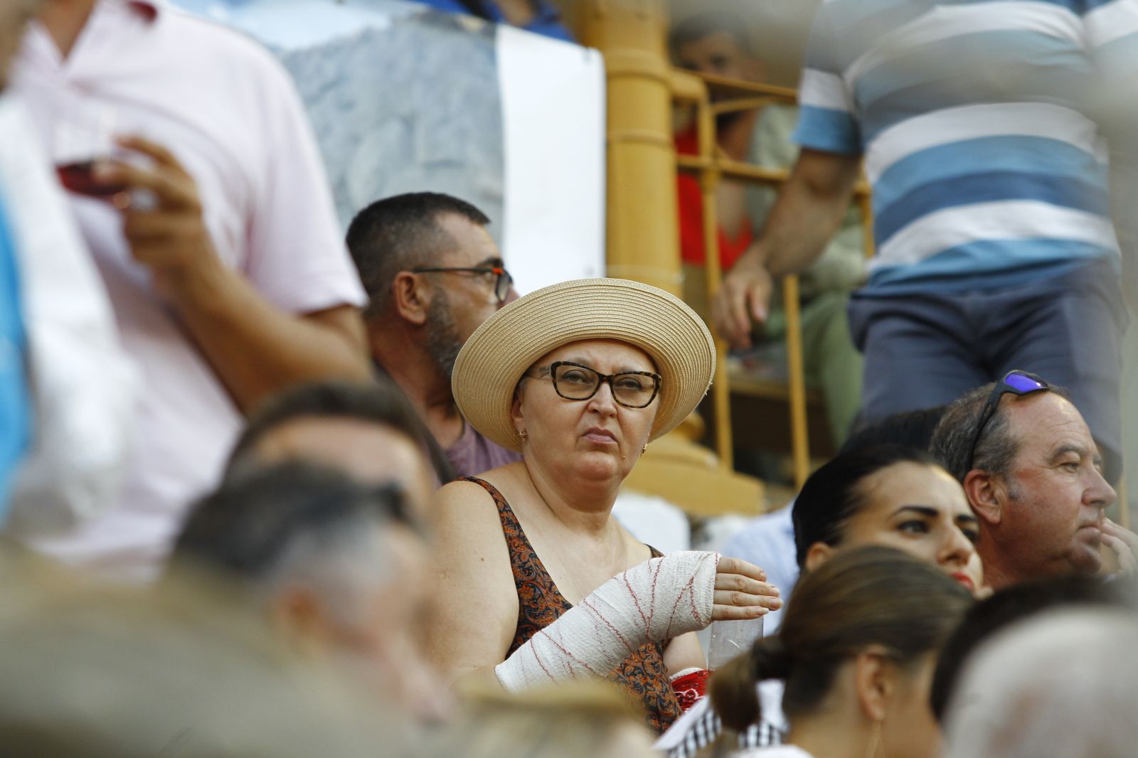 Imágenes del ambiente de la corrida de toros de la Feria de Almería