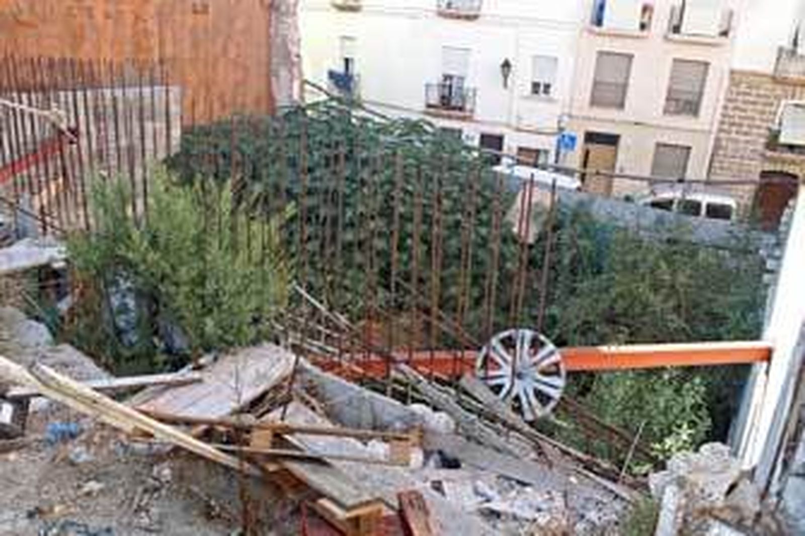 El solar de la calle Puerto Chico. /Jesús Marín