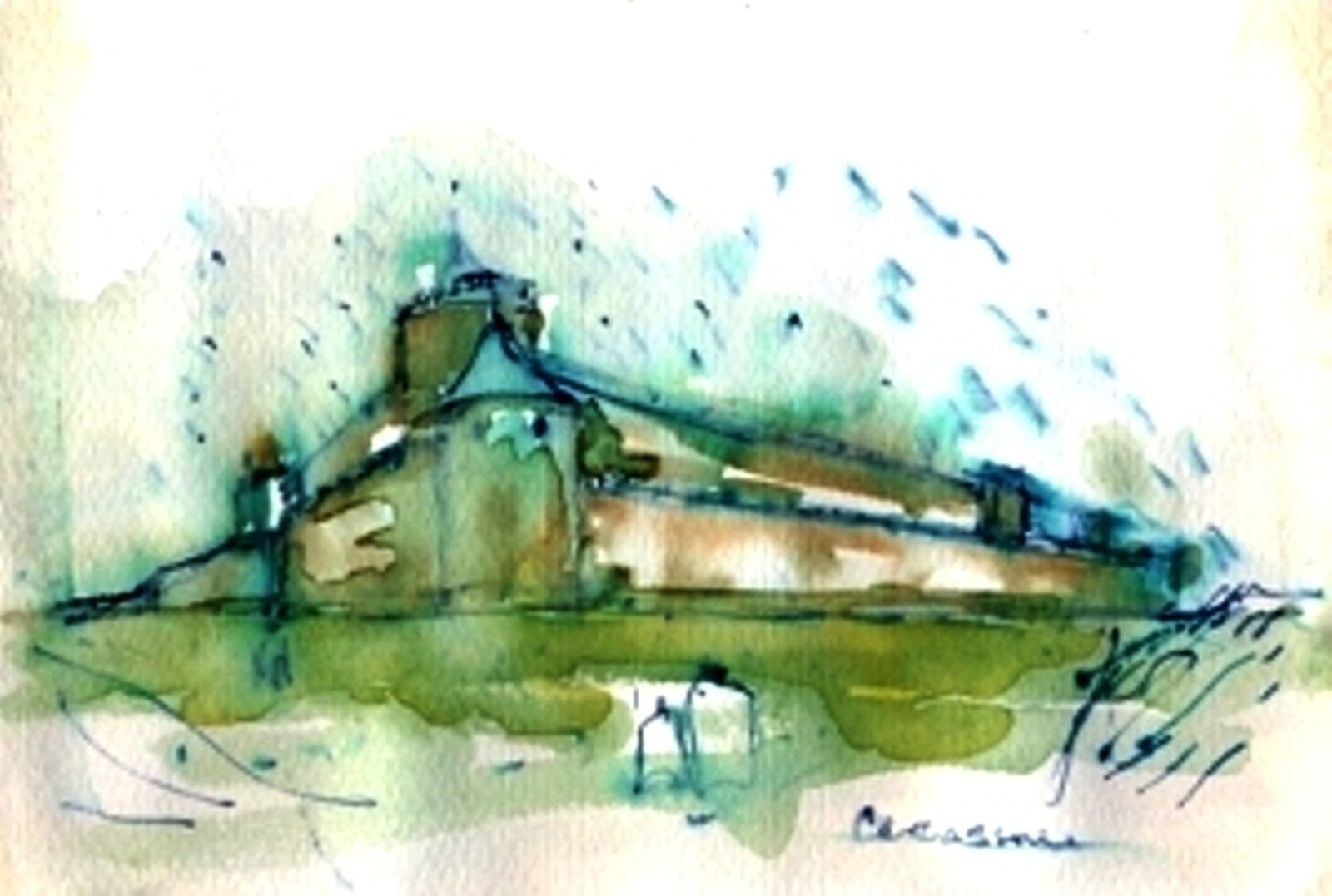 Ciudadela de Carcassonne.