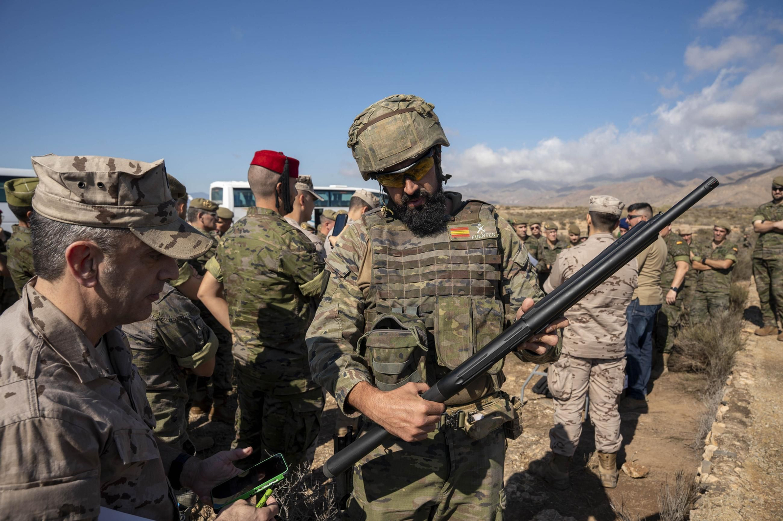 Las imágenes de la campaña de experimentación táctica 2025 en la base “Álvarez de Sotomayor”