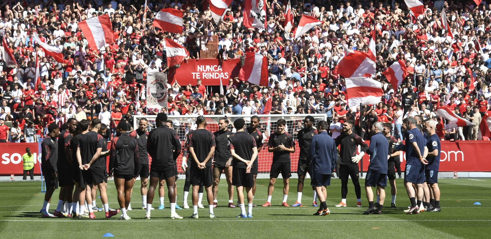 Entrenamiento del Sevilla