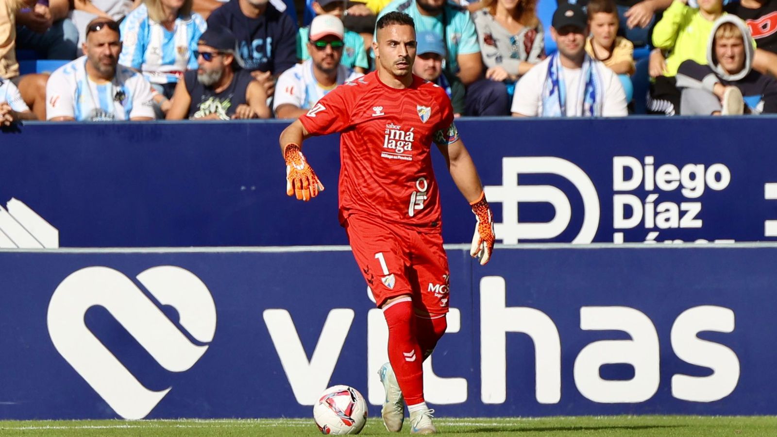 El Málaga CF - Eibar, en fotos