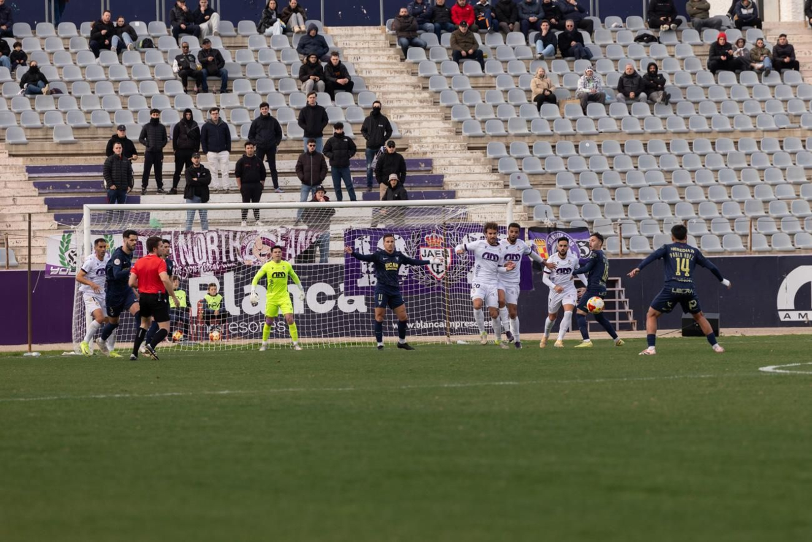 La dura derrota del Real Jaén ante el UCAM Murcia