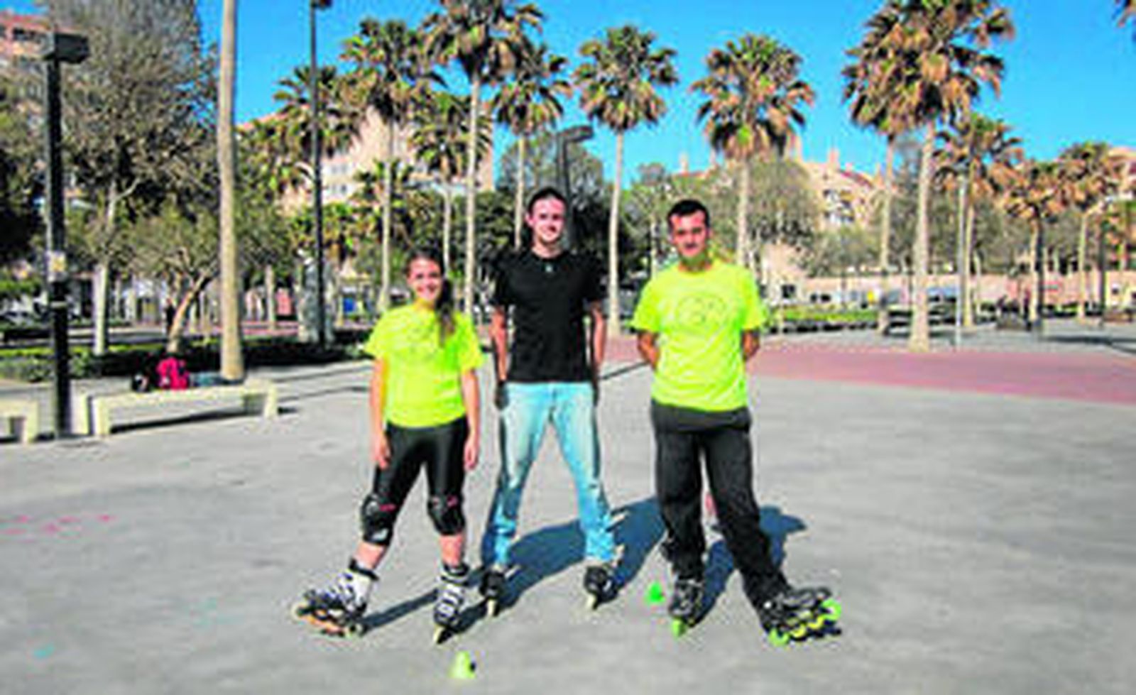 María del Mar Juárez, José Antonio Juárez y Juan Méndez.