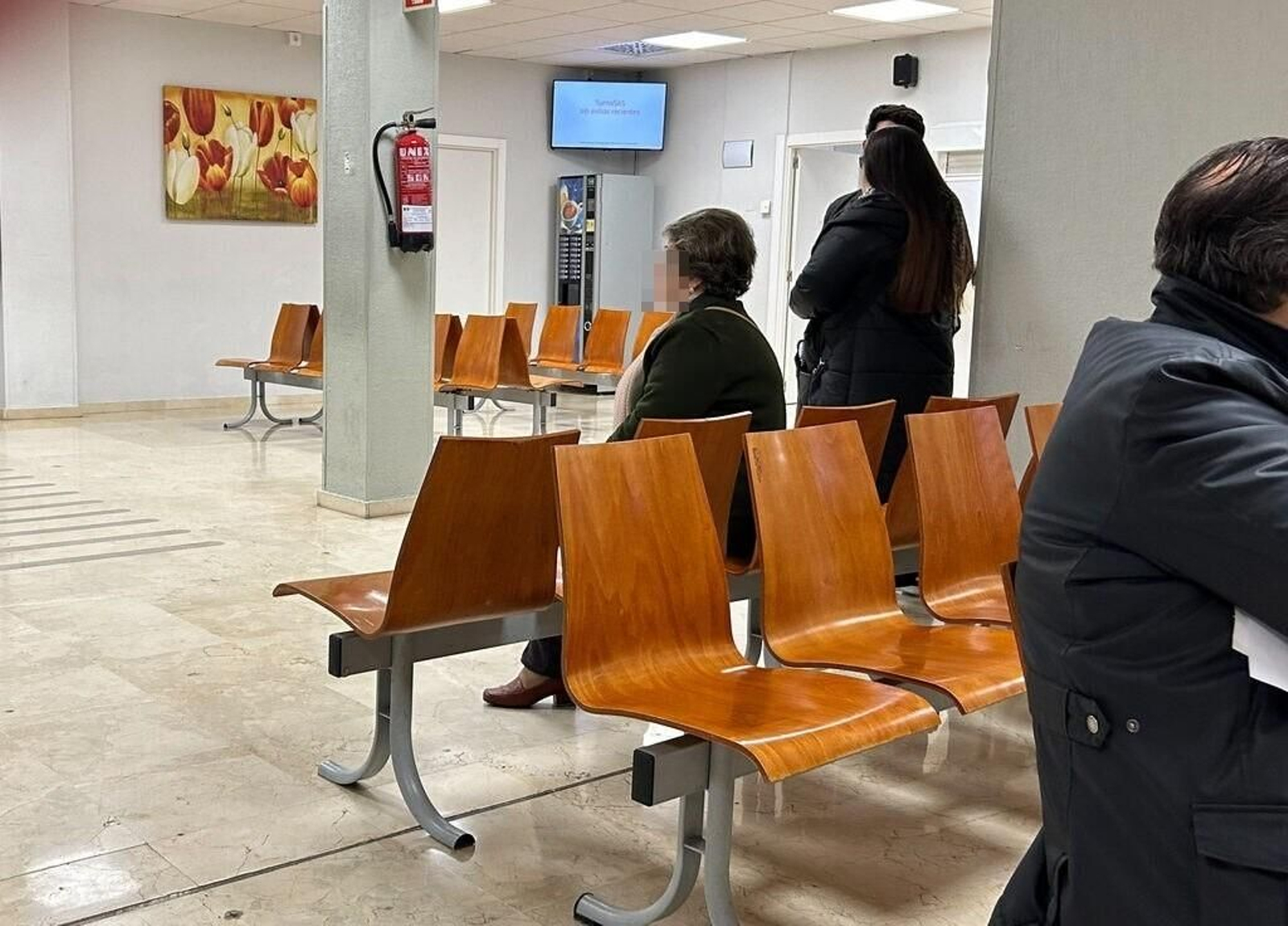 Sala de espera en un centro de  salud | Imagen de archivo