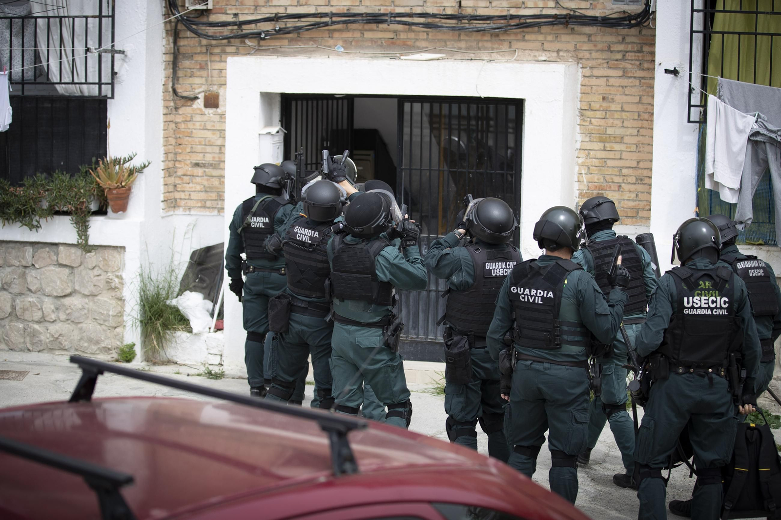 Fotos: un día de lucha contra la marihuana en Granada con la Guardia Civil de Pinos Puente