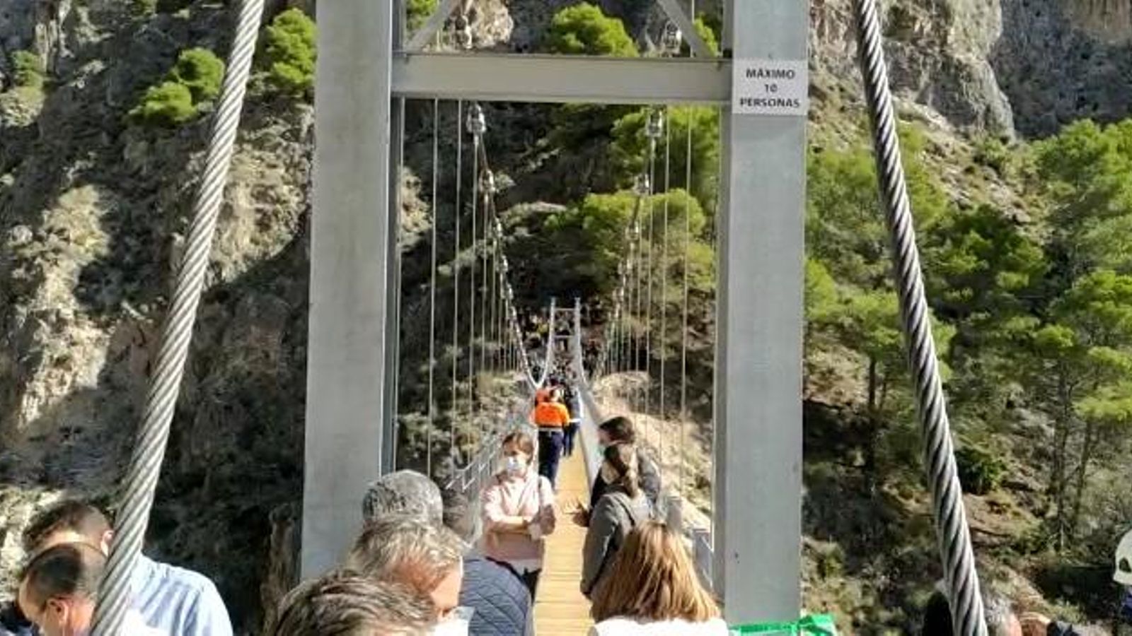 Así es el recorrido por el Saltillo de Málaga, uno de los puentes más largos Así es el recorrido por el Saltillo de Málaga, uno de los puentes más largos