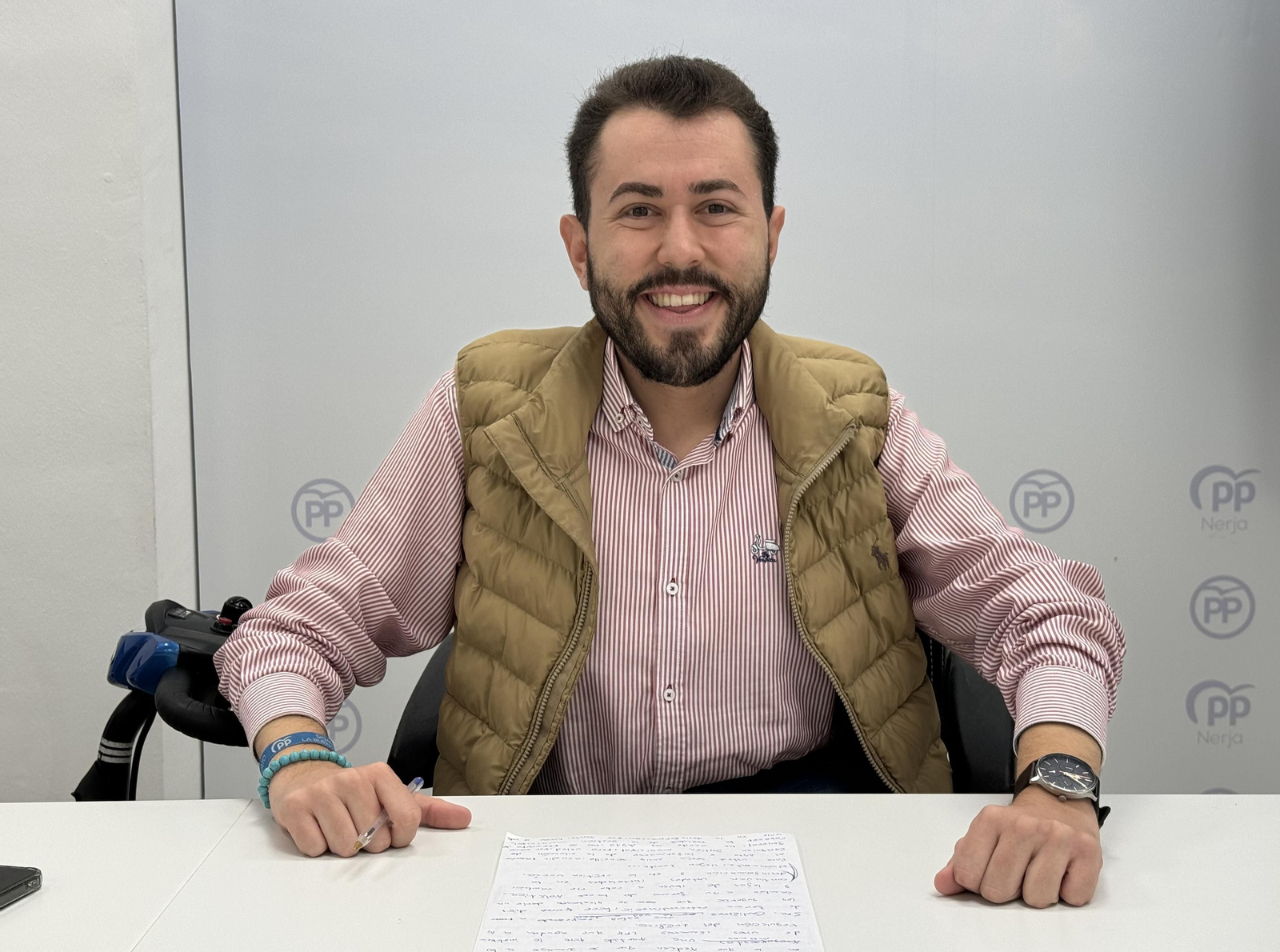 El concejal de Nuevas Tecnologías de Nerja, Antonio López