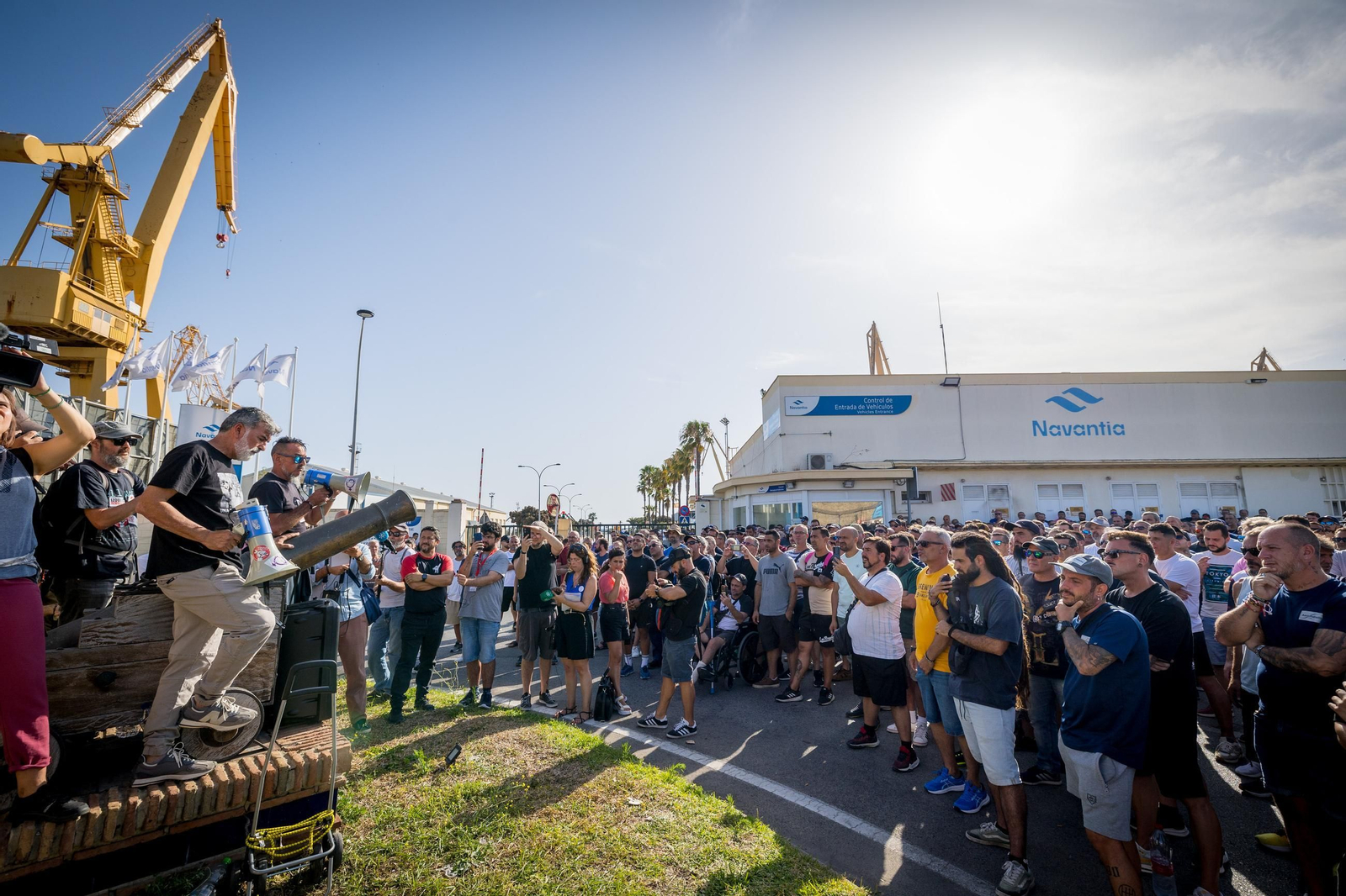Las imágenes de las protestas de la huelga del metal en Cádiz de este viernes 27 de junio