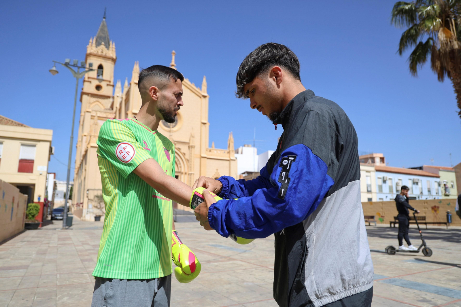 Las fotos de Baldo Mira 'El Flaco' y Kevin junto a El Cautivo