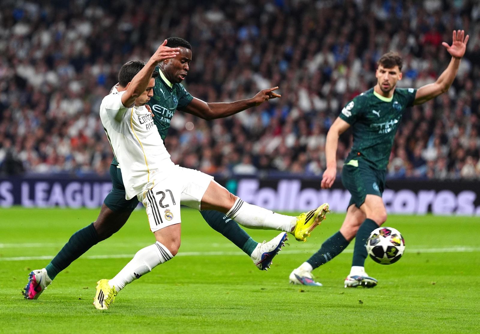 Las fotos del Real Madrid-Manchester City