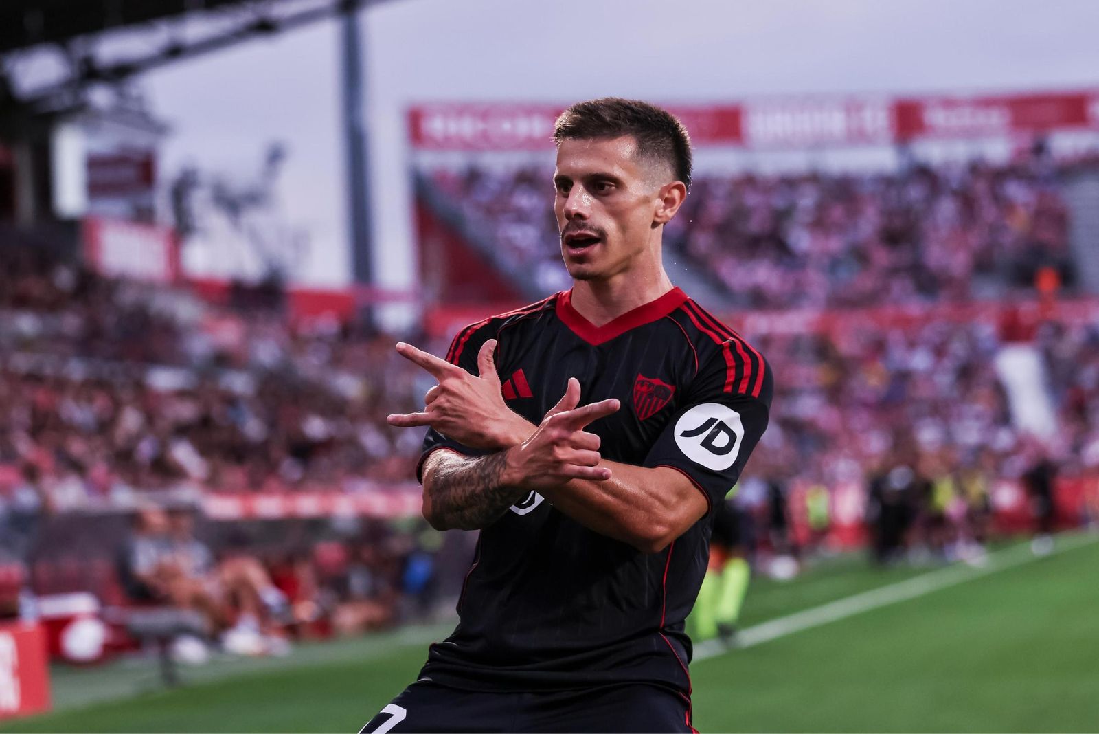 Las fotos del Girona - Sevilla