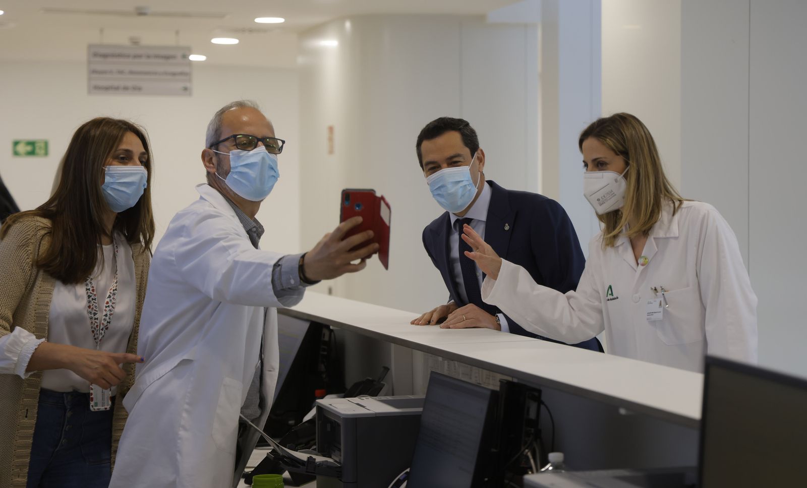 La inauguración del Hospital Doctor Muñoz Cariñanos, en imágenes