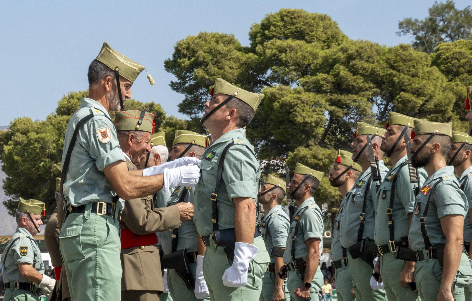 El CV (105) aniversario fundacional de la Legión