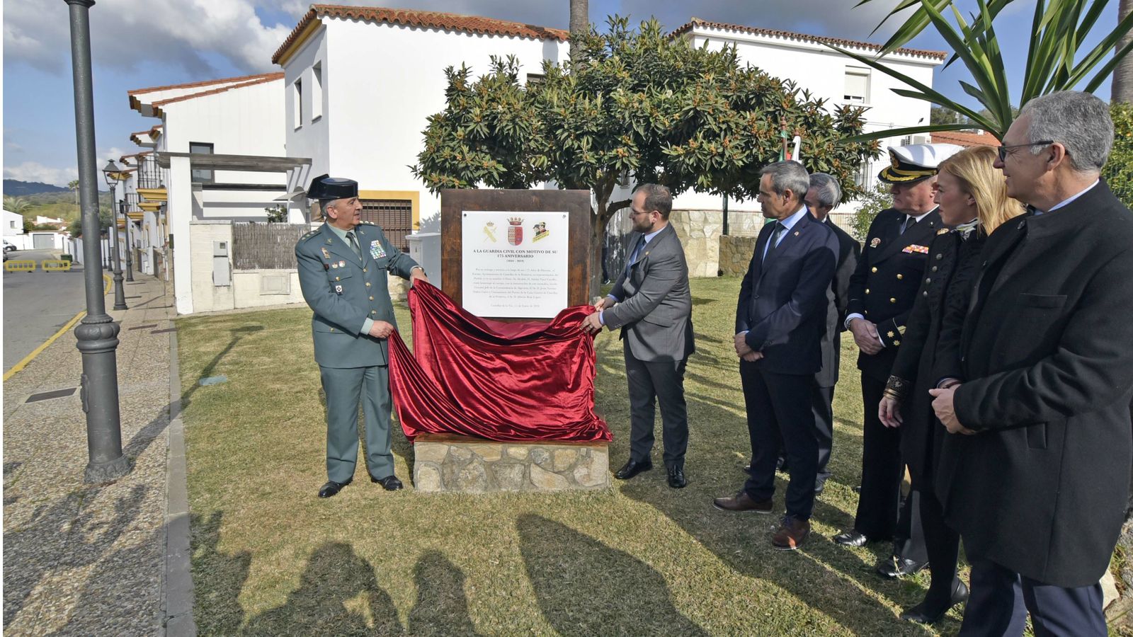 Las fotos del homenaje de Castellar a la Guardia Civil.