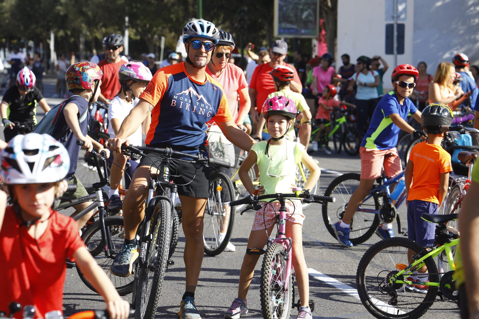 La Fiesta de la Bicicleta en Córdoba, en imágenes