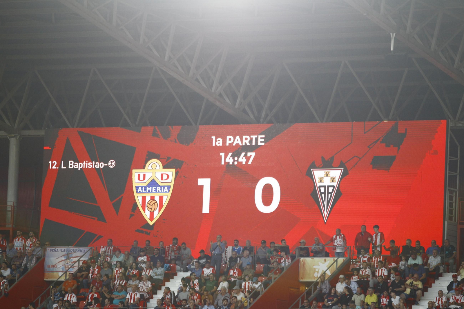 Las imágenes del partido U.D. Almería-Albacete Balompié