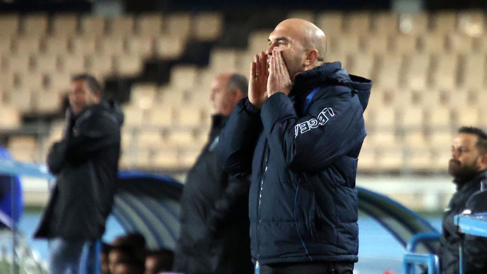 Diego Galiano, técnico del equipo líder del Grupo X de Tercera RFEF. Diego Galiano, técnico del equipo líder del Grupo X de Tercera RFEF.