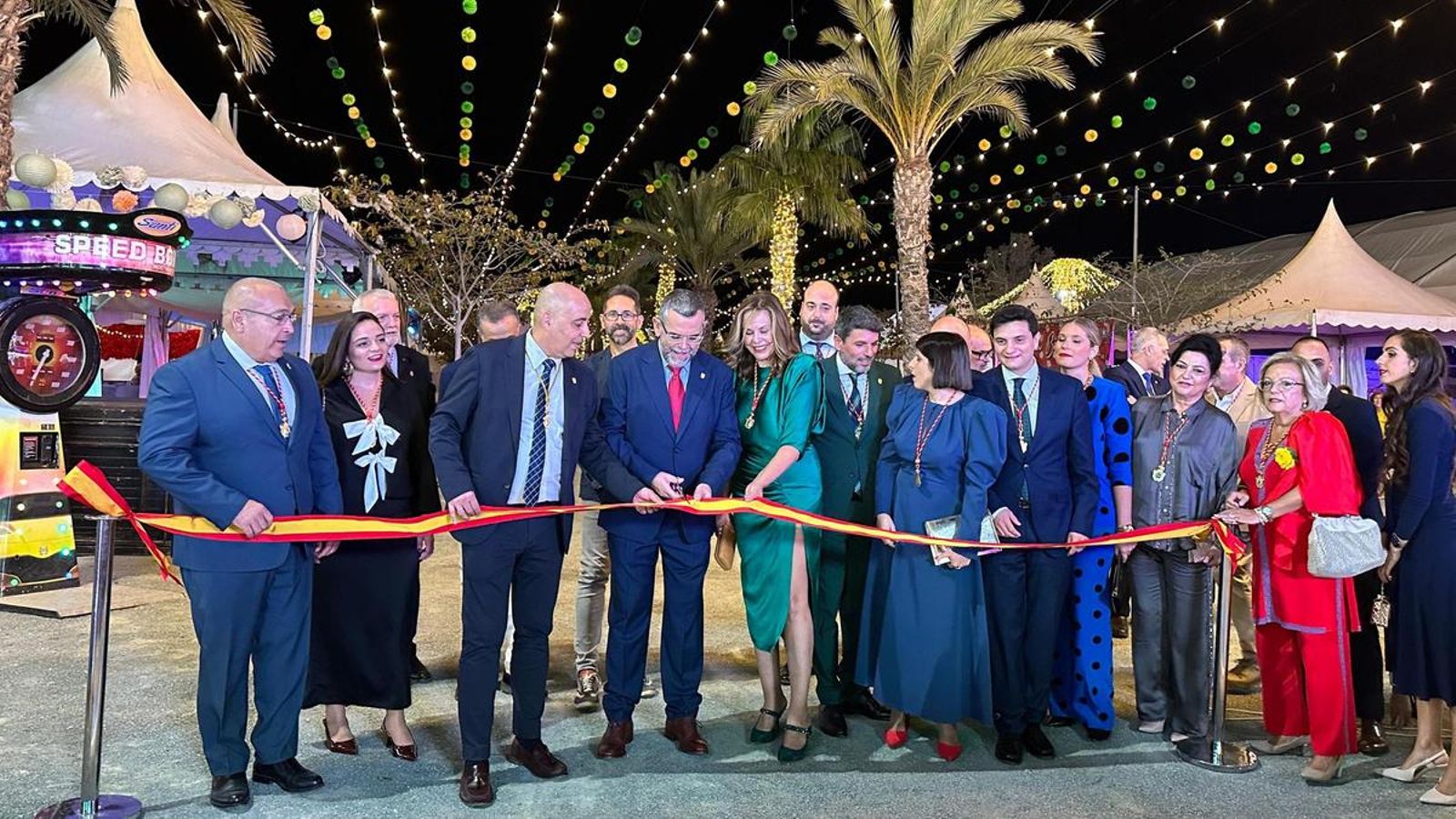 Tras el pregón, la comitiva se dirigió al recinto ferial para inaugurar oficialmente la Feria de Huércal-Overa Tras el pregón, la comitiva se dirigió al recinto ferial para inaugurar oficialmente la Feria de Huércal-Overa