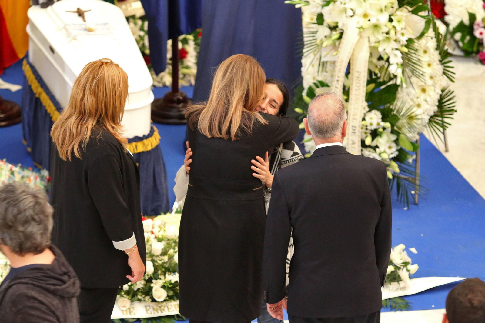 Las imágenes de la capilla ardiente por Gabriel