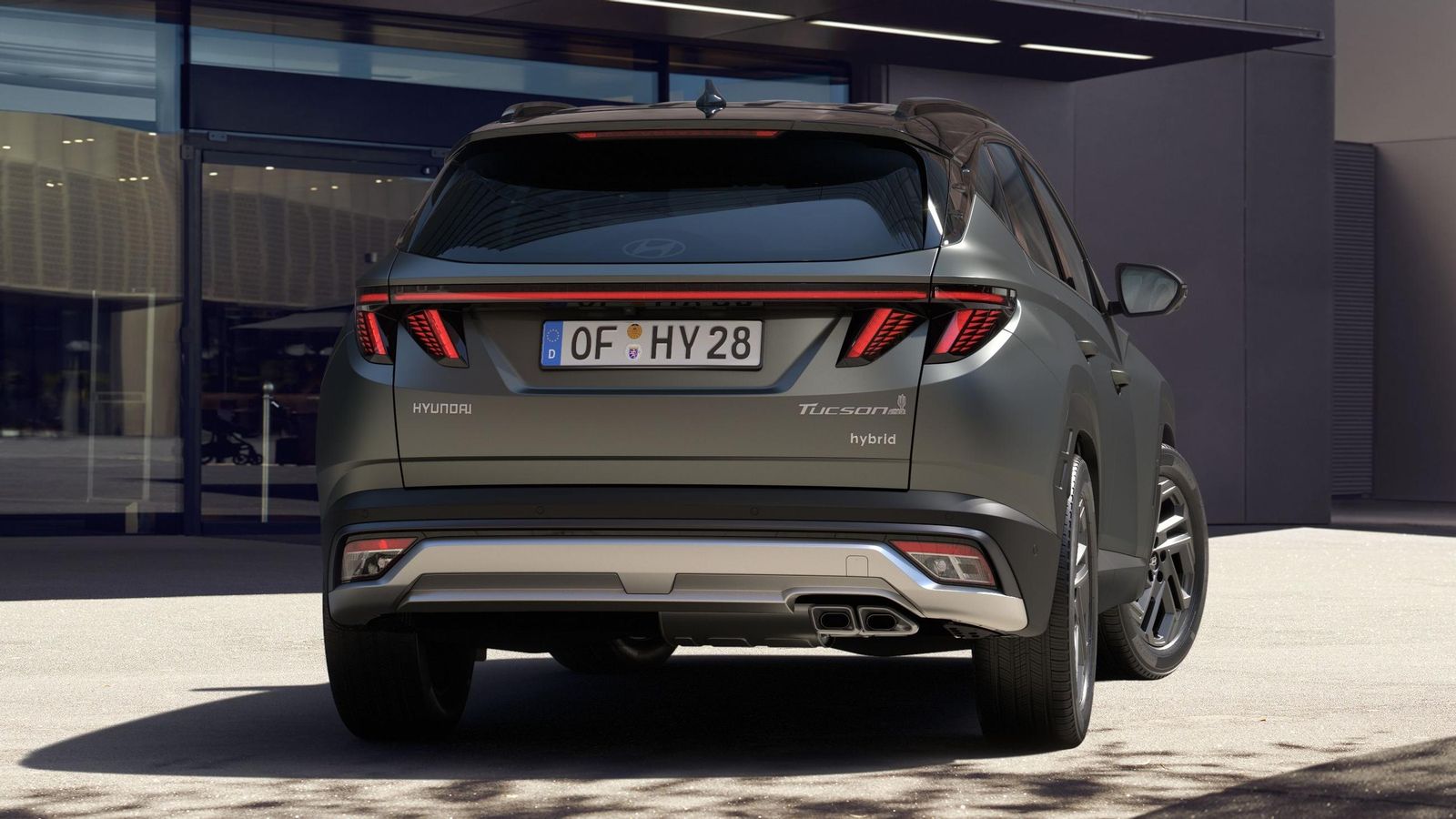 Tanto el color de la carrocería como las llantas están asociados específicamente a esta edición especial del Tucson.