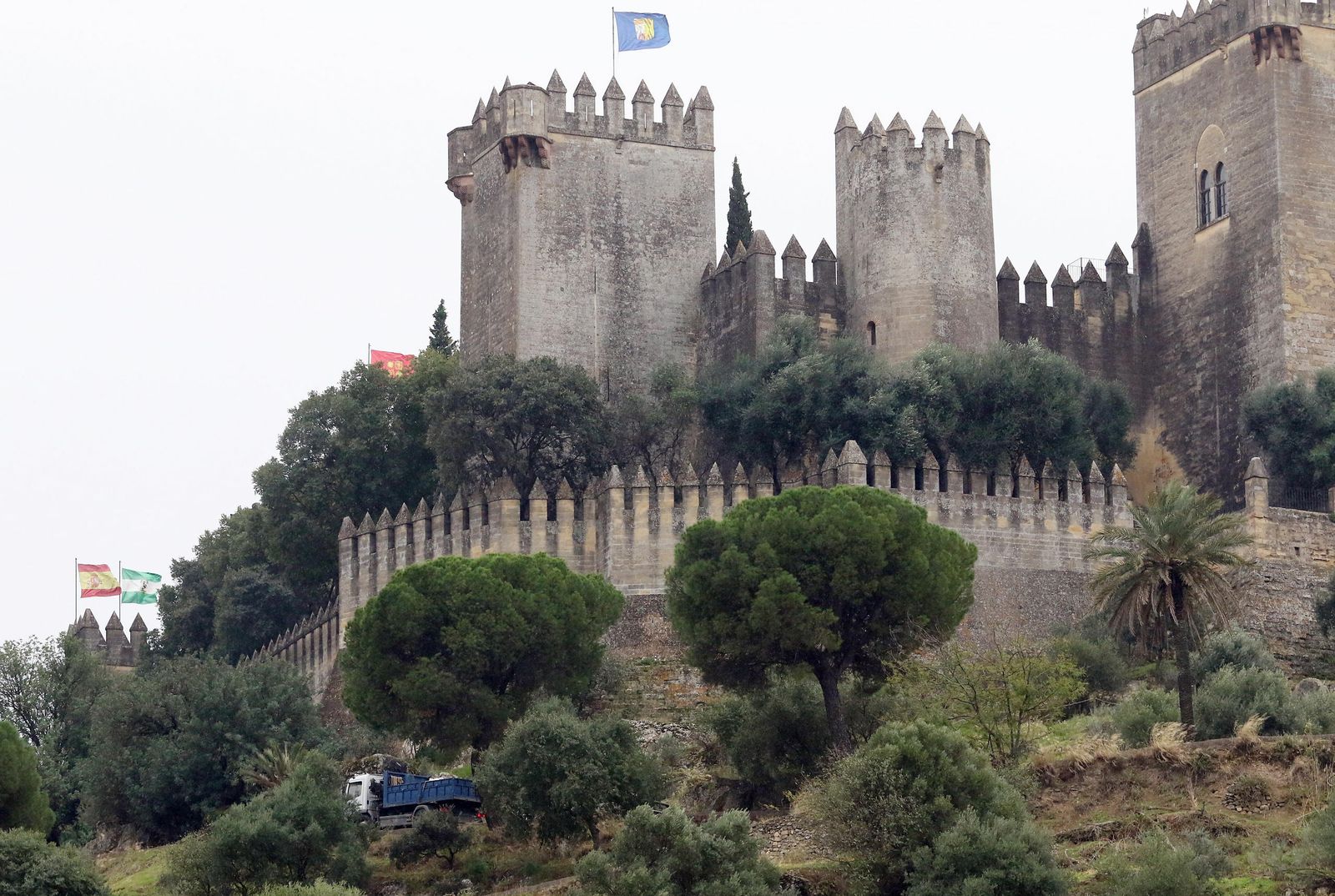Castillo de Almodóvar del Río, donde se grabó parte de la séptima temporada