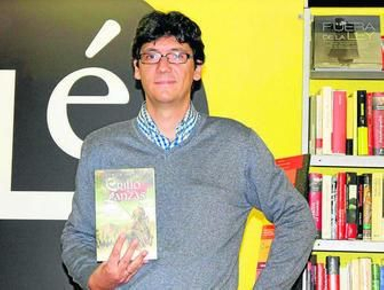 Ramón Muñoz, con 'El brillo de las lanzas'.