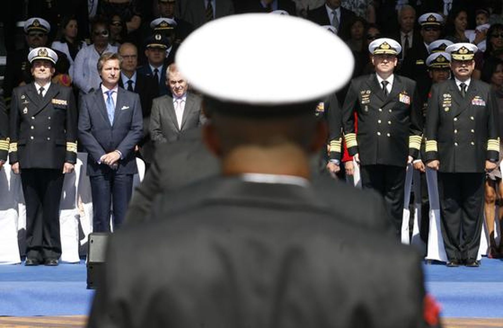 Navantia entrega el primero de los cuatro Patrulleros Oceánicos de Vigilancia que fabrica para la Armada Venezolana. 

Foto: Borja Benjumeda