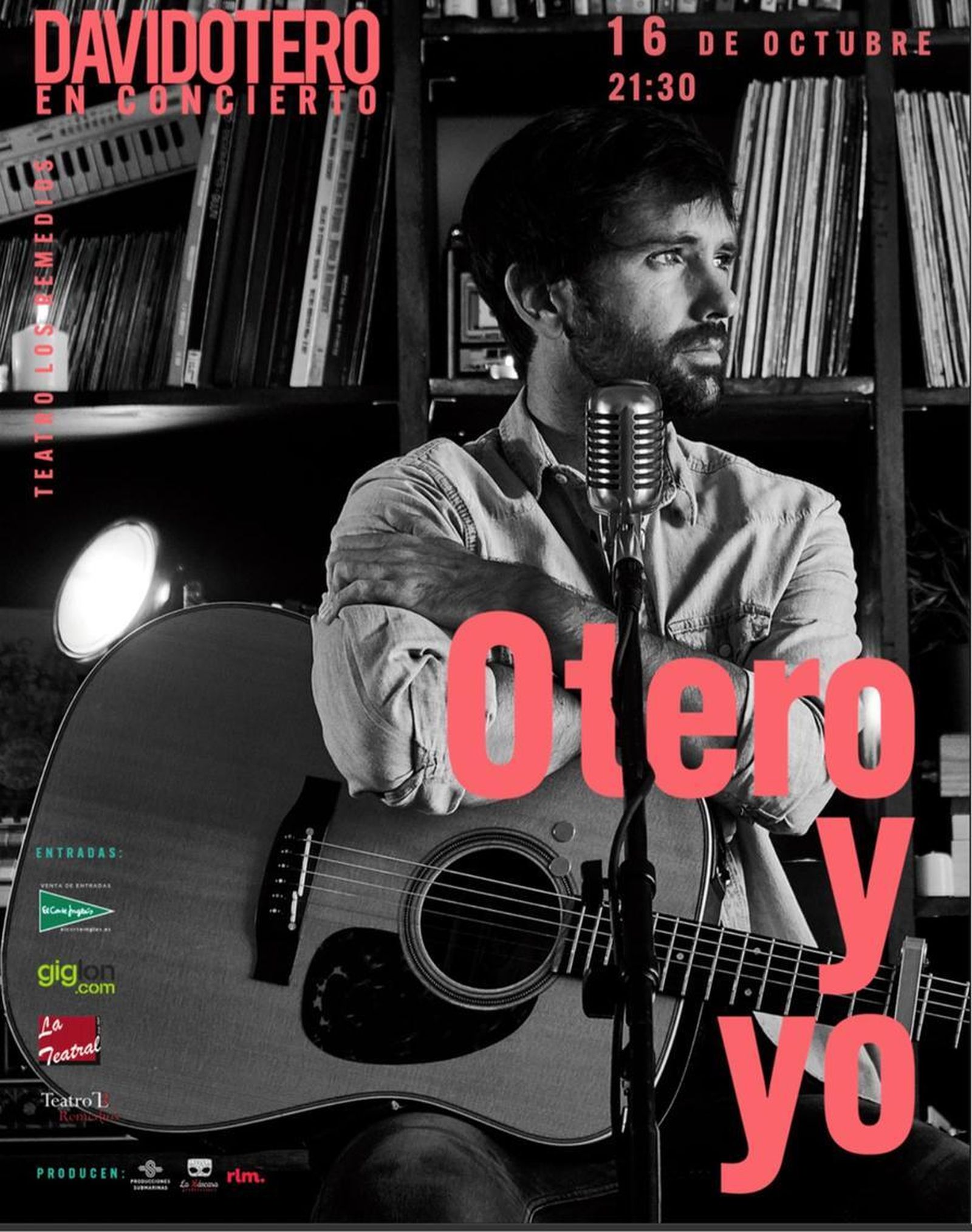 Concierto de David Otero en Sevilla.