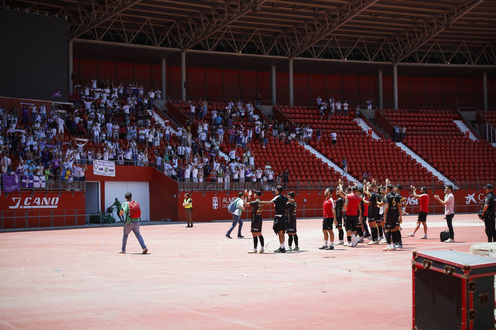 Imágenes del partido entre el Almería B y el Real Jaén