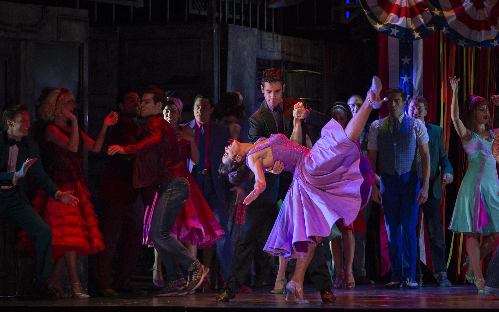 Una escena del musical 'West Side Story', que abrirá la programación del Falla el 12 de marzo.