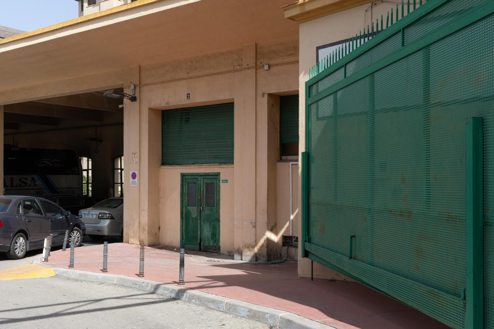 Estado actual de la estación de autobuses de Jaén, en imágenes