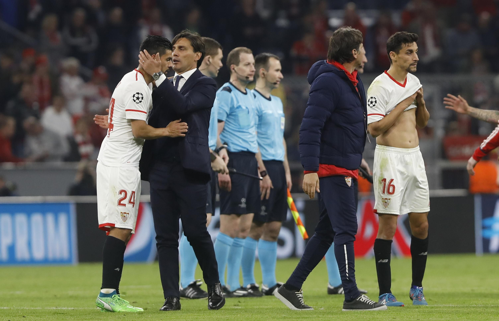 El Bayern Múnich-Sevilla FC, en imágenes