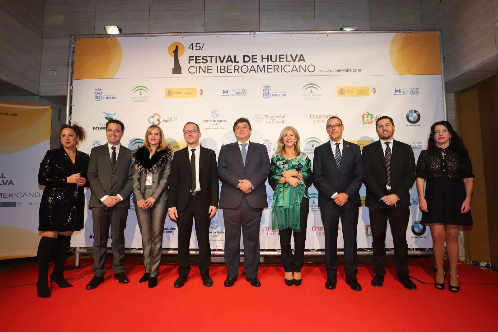 Photocall de la gala de clausura de la 45 edición del Festival de Cine Iberoamericano de Huelva