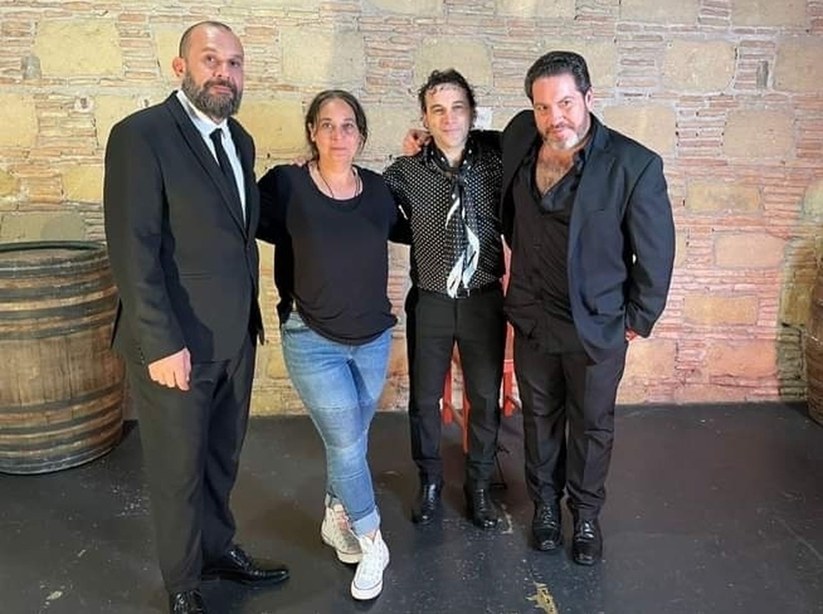 Londro, Elena Lorenzo, Andrés Peña y Paco Lara.