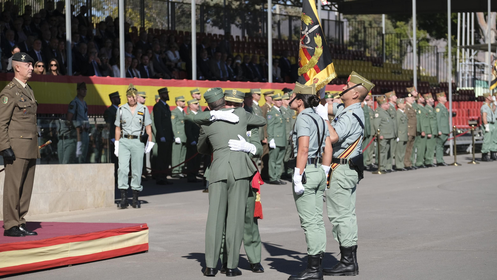 Imágenes de la toma de posesión del nuevo General de la BRILEG, José Agustín Carreras Postigo
